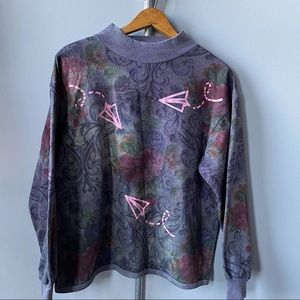 Genderless SweaterPaper Airplanes Screenprinted